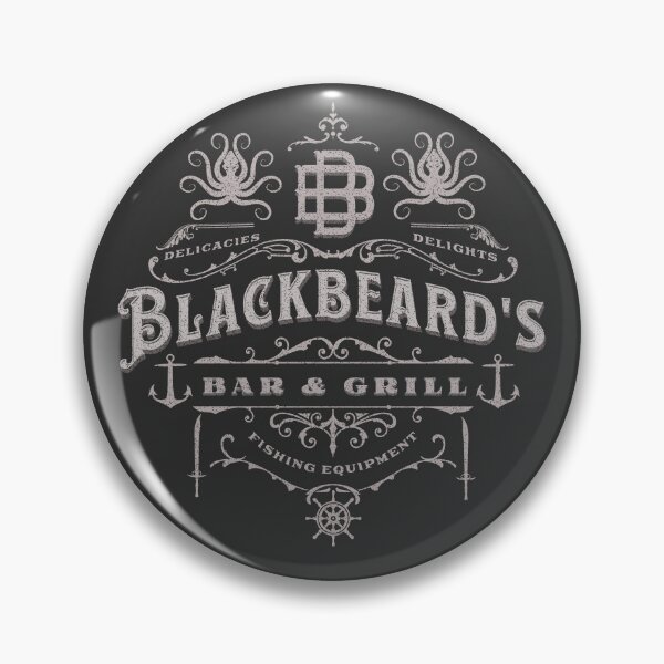 Item preview, Blackbeard's Bar & Grill designed and sold by Printshac.