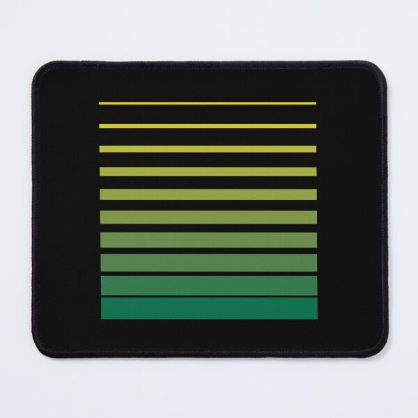 Item preview, Thin to Thick Lines in a Square Graphic (Green on Black) designed and sold by STUDIO-72.