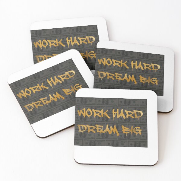 Item preview, Work Hard Dream Big designed and sold by Arte-Verde-2021.