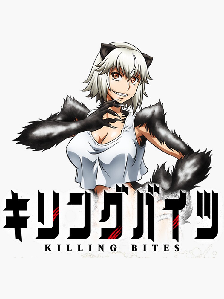 Killing Bites - logo Sticker for Sale by BaryonyxStore