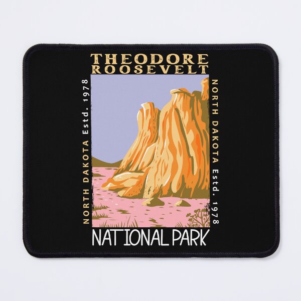 Item preview, Theodore Roosevelt National Park North Dakota Distressed designed and sold by KrisSidDesigns.