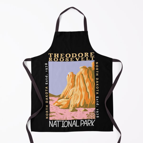 Item preview, Theodore Roosevelt National Park North Dakota Distressed designed and sold by KrisSidDesigns.