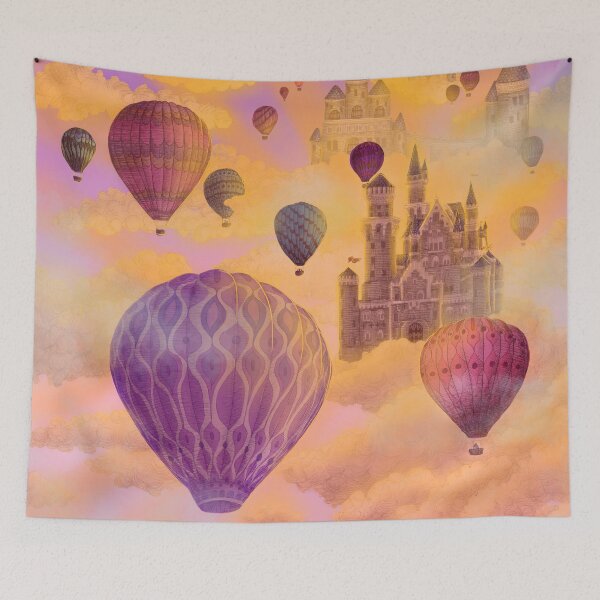 Item preview, Dawn in the Cloud Kingdom designed and sold by ECMazur Art.