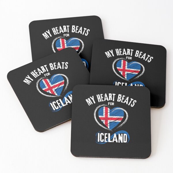 Item preview, My Heart Beats for Iceland - Icelandic Pride designed and sold by prettyvocal.