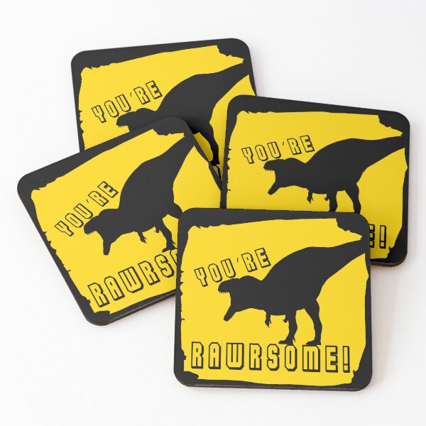 Item preview, You're Rawrsome! designed and sold by LanrivArtStudio.