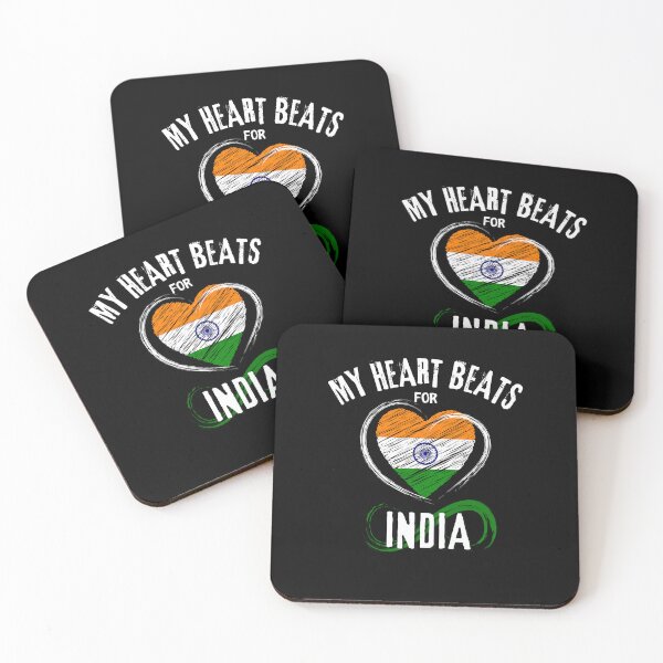 Item preview, My Heart Beats for India - Indian Pride designed and sold by prettyvocal.