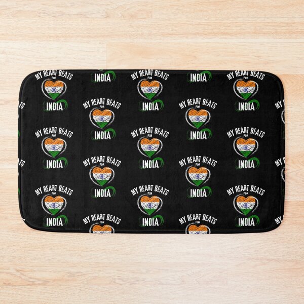 Item preview, My Heart Beats for India - Indian Pride designed and sold by prettyvocal.