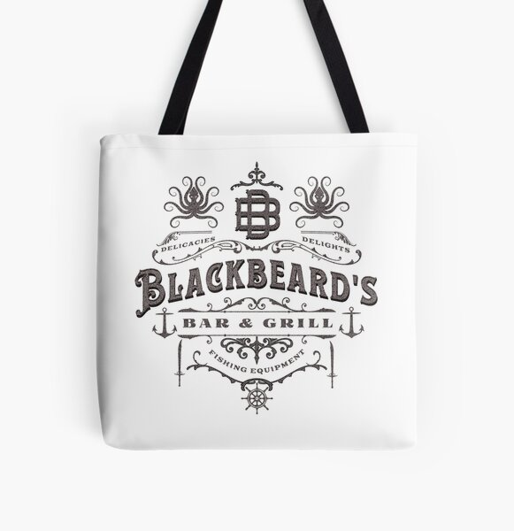 Aperçu de l'œuvre Barbe Noire's Bar & Gril créée et vendue par Printshac.