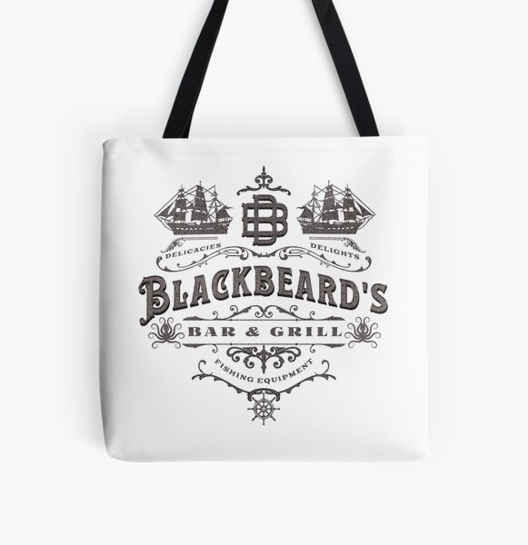Aperçu de l'œuvre Blackbeard's Bar & Gril créée et vendue par Printshac.