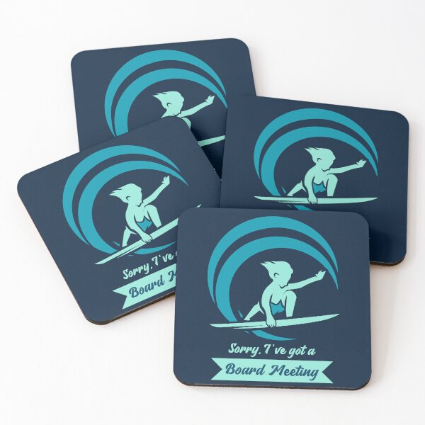 Item preview, Sorry I`ve Got A Board Meeting. Cool Surfboard And Wave Surfers`Excuse designed and sold by Rebel-Design.