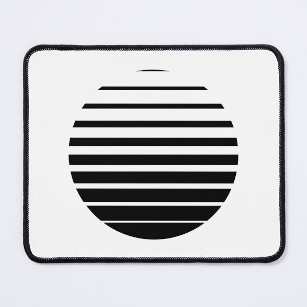 Item preview, Thin to Thick Lines in a Circle Graphic (Black) designed and sold by STUDIO-72.