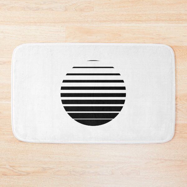 Item preview, Thin to Thick Lines in a Circle Graphic (Black) designed and sold by STUDIO-72.