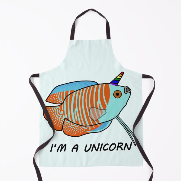 Item preview, I'M A UNICORN (Gourami) designed and sold by MonnemKefferdal.