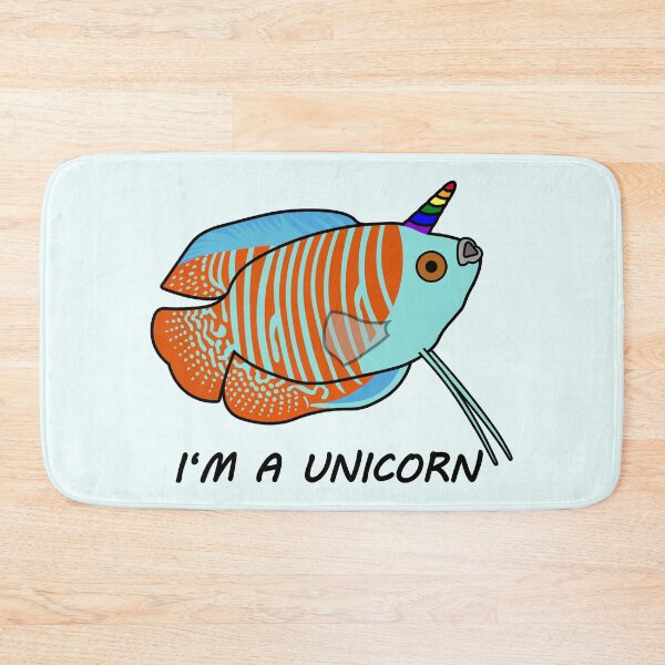 Item preview, I'M A UNICORN (Gourami) designed and sold by MonnemKefferdal.