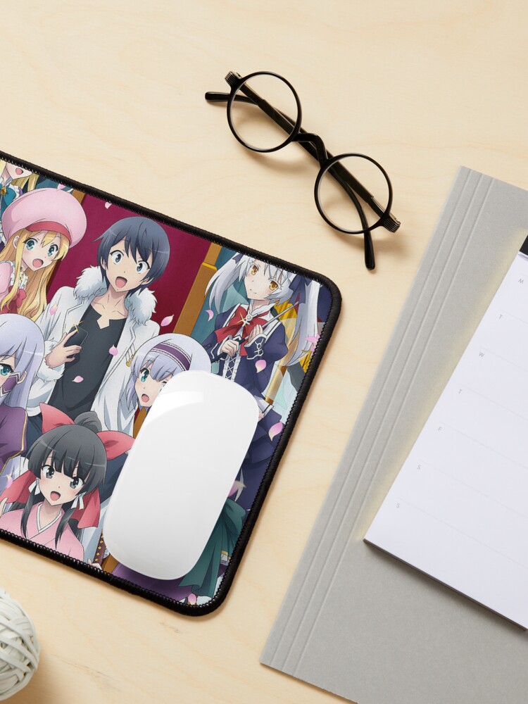 Anime Stand Isekai wa Smartphone to Tomo ni Linze Silhoueska Display Desktop