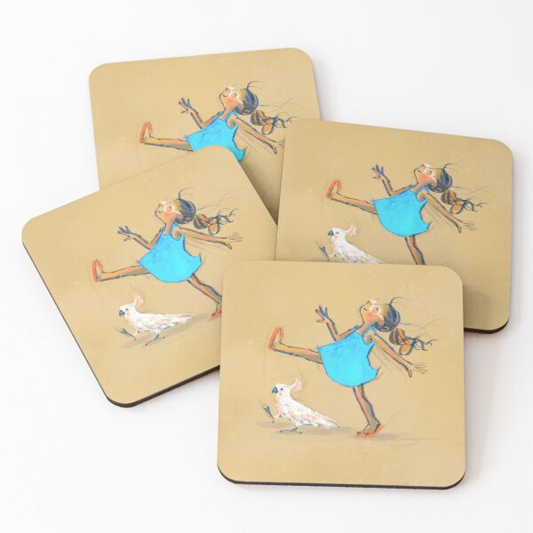 Item preview, A girl and her bird designed and sold by Shelley Johannes Studio.