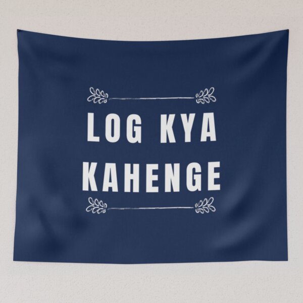 Item preview, Log Kya Kahenge Desi designed and sold by ClotheDS.