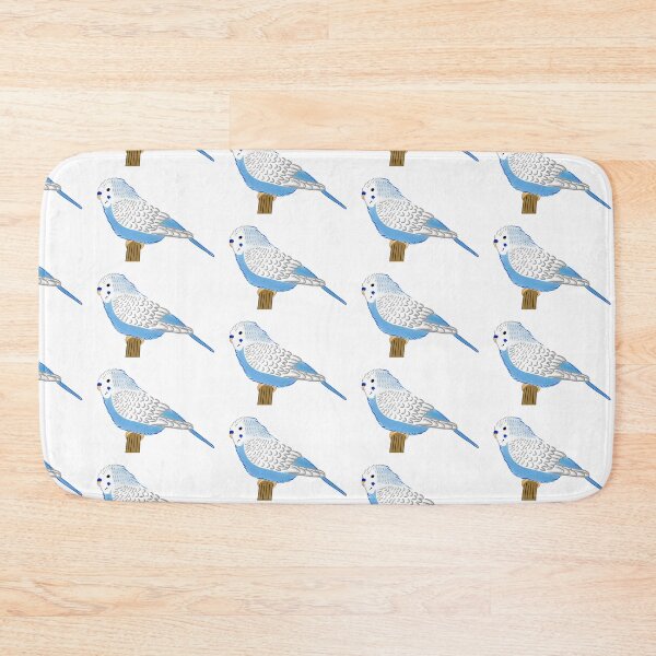 Item preview, Little Blue Parakeet designed and sold by cannibalbananas.