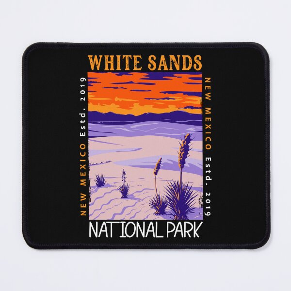 Item preview, White Sands National Park New Mexico Distressed designed and sold by KrisSidDesigns.