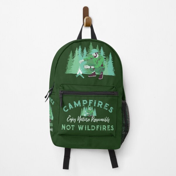 Item preview, Campfires, Not Wildfires (Enjoy Nature Responsibly) Camping Outdoor Safety Quote designed and sold by CRHPOD20.