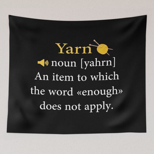 Item preview, Yarn Definition For Knighting Lovers designed and sold by Luna1Shop.