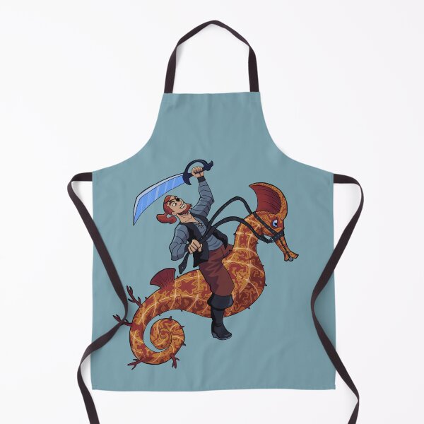 Item preview, Pirate On Sea Horse designed and sold by munsterart.