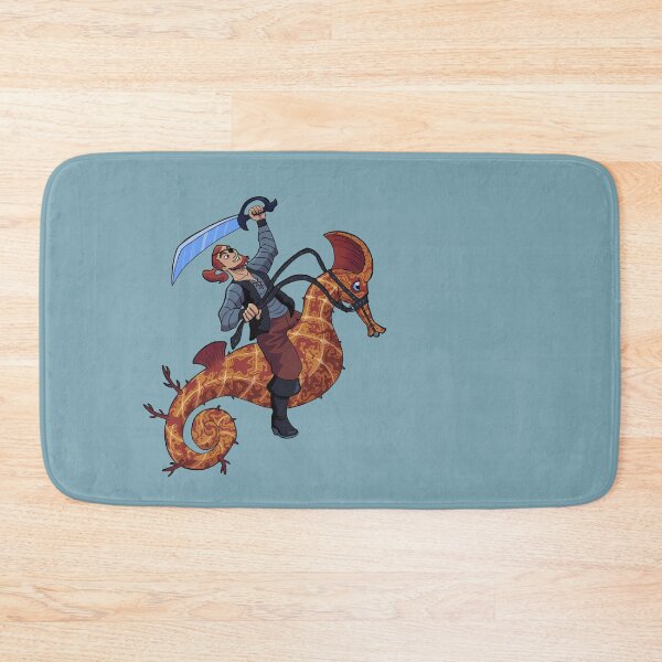 Item preview, Pirate On Sea Horse designed and sold by munsterart.