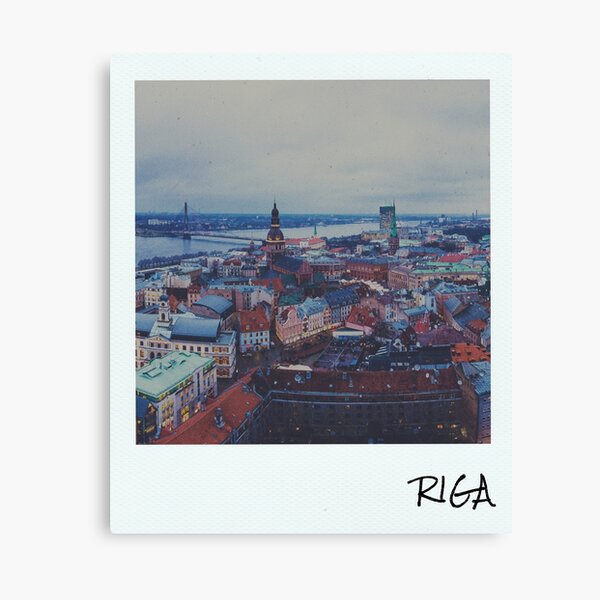 Item preview, Riga Vintage Film White Frame Souvenir designed and sold by Cities On Film.