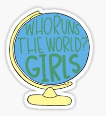 Who runs the world? Girls Sticker