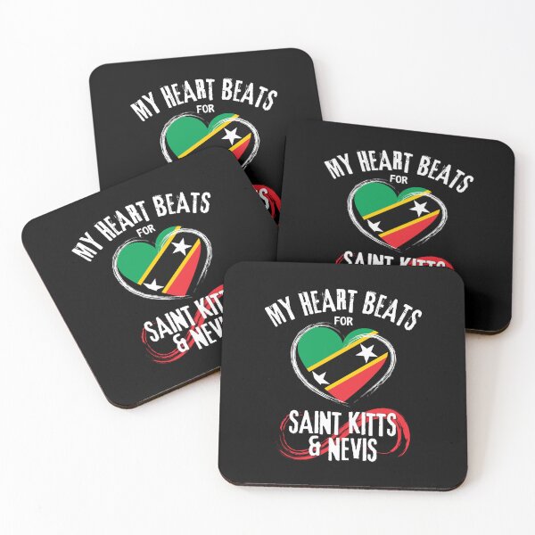 Item preview, My Heart Beats for Saint Kitts and Nevis - Kittitians Pride designed and sold by prettyvocal.