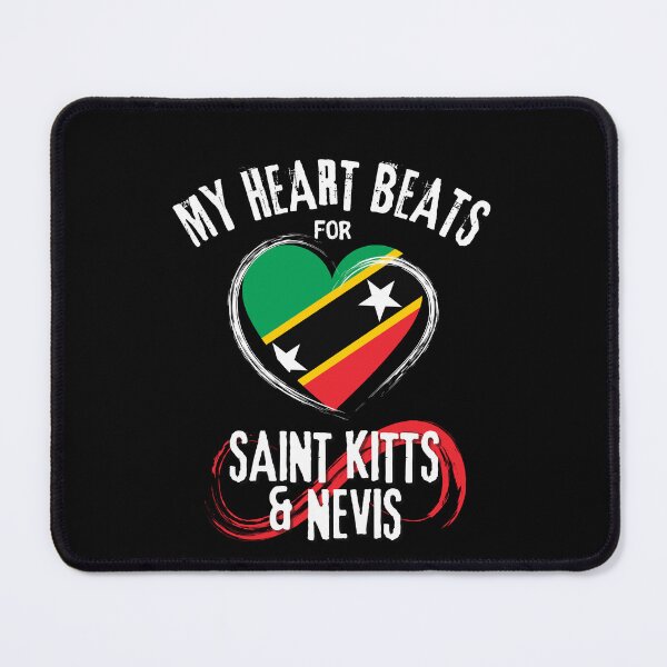 Item preview, My Heart Beats for Saint Kitts and Nevis - Kittitians Pride designed and sold by prettyvocal.