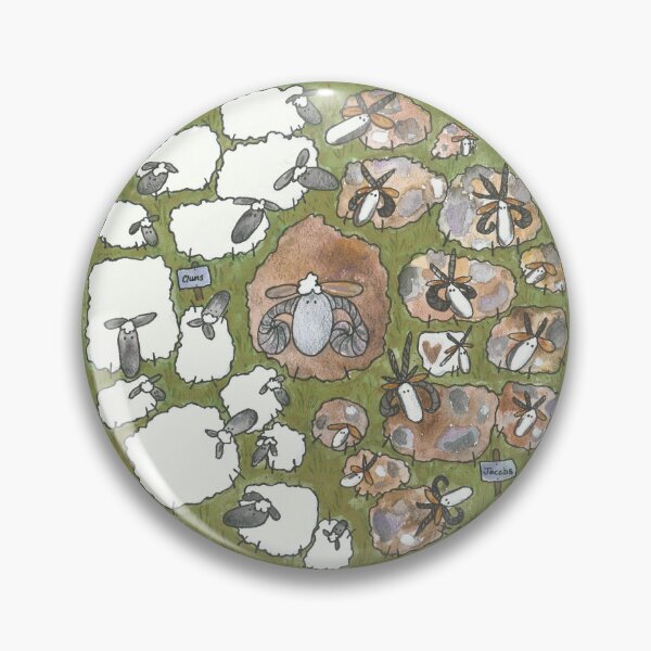 Item preview, Stuck in the middle with ewe designed and sold by ChillonLeachArt.