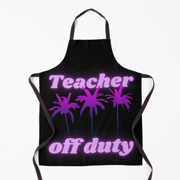 Item preview, Teacher Off Duty Hello Summer Palm Trees designed and sold by HappyPeeps.