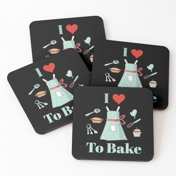 Item preview, I Love To Bake - Baker Cook Chef Cakes Pie Cookies designed and sold by ibarrbeat.