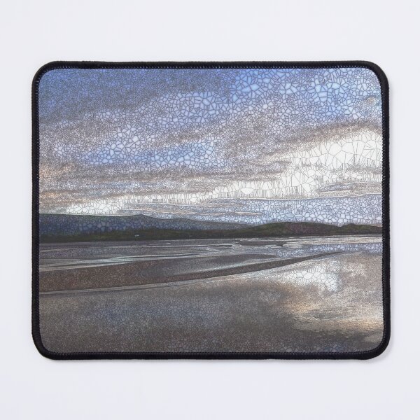 Item preview, Dwyryd estuary, winter afternoon, stained glass effect designed and sold by paulboizot.