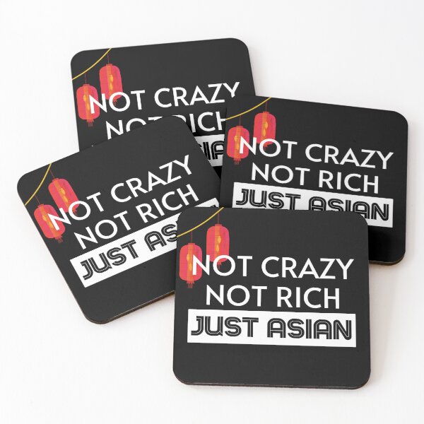 Item preview, Not Crazy Not Rich Just Asian designed and sold by Pixelish.