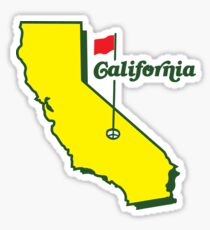 California Golf Sticker