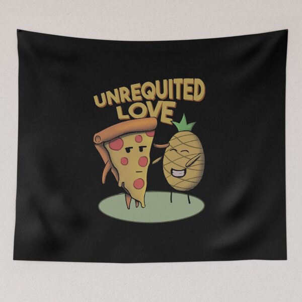Item preview, Unrequited Love of Pizza and Pineapple  designed and sold by Zilch-o.