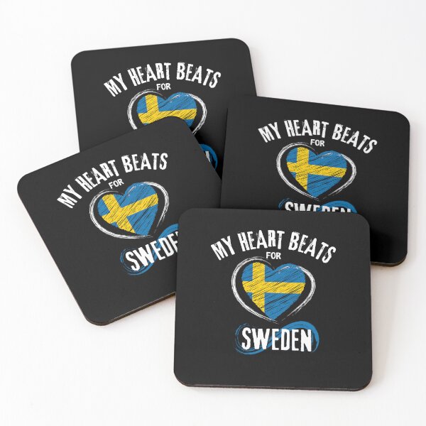 Item preview, My Heart Beats for Sweden - Swedish Pride designed and sold by prettyvocal.
