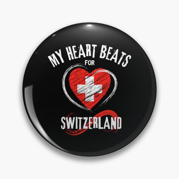 Item preview, My Heart Beats for Switzerland - Swiss Pride designed and sold by prettyvocal.