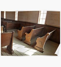 Church Pews # 4 Poster