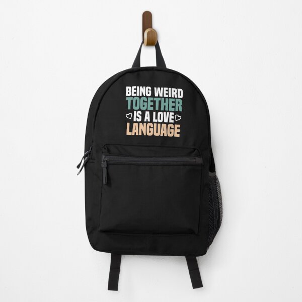Item preview, being weird together is a love language designed and sold by Crystakim.