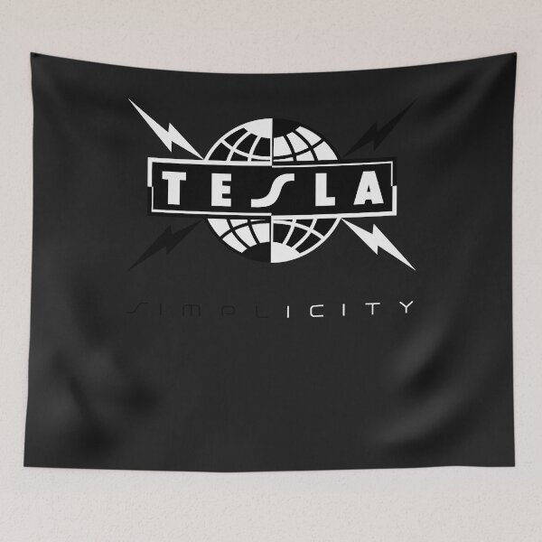 Item preview, Tesla band logo designed and sold by ErikoSuzuki.