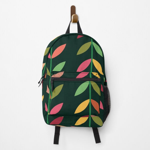 Item preview, Elegant Colorful Geometric Retro Leaves Pattern  designed and sold by Yasminepatterns .