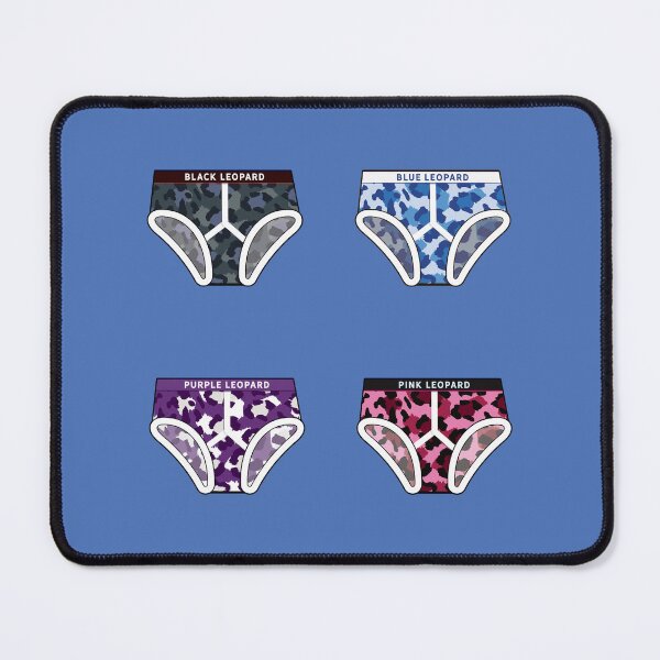Item preview, Leopard Print Y Fonts Underwear designed and sold by Hixon House.