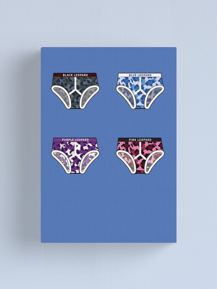 Animal Print Y Front Underwear Poster for Sale by hixonhouse
