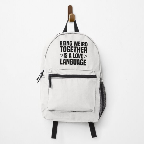 Item preview, being weird together is a love language designed and sold by Crystakim.