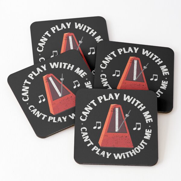 Item preview, Can’t Play With Me Can’t Play Without Me - Funny Metronome Joke designed and sold by bloody-L.