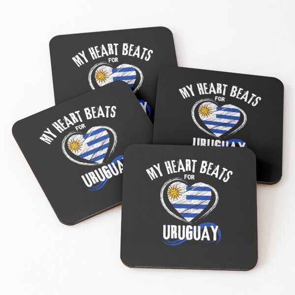 Item preview, My Heart Beats for Uruguay - Uruguayan Pride designed and sold by prettyvocal.