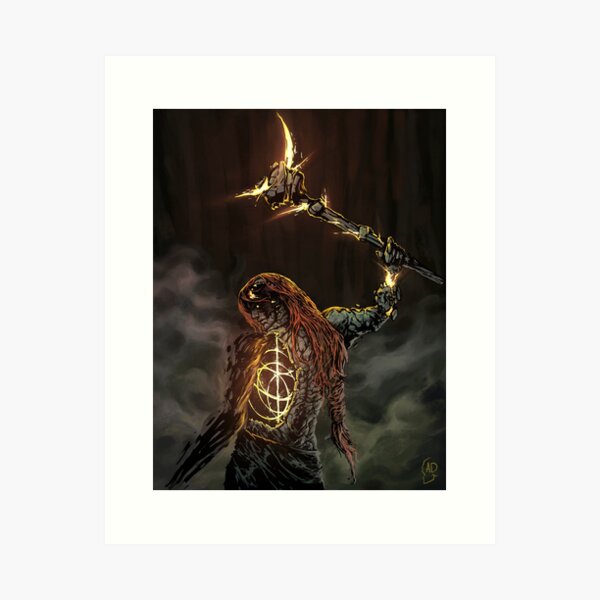 Elden Ring Radagon Of The Golden Order Metal Print by Fragan Tanguy